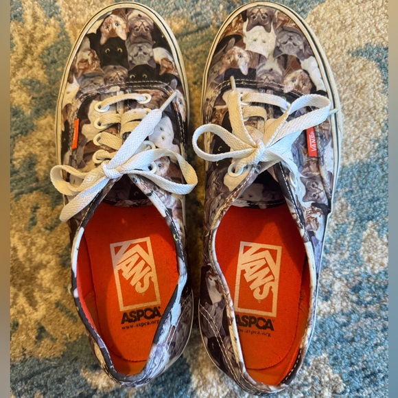ASPCA CAT VANS. Worn a couple of times: women’s size 8.5/mens 7. No box - Picture 3 of 4
